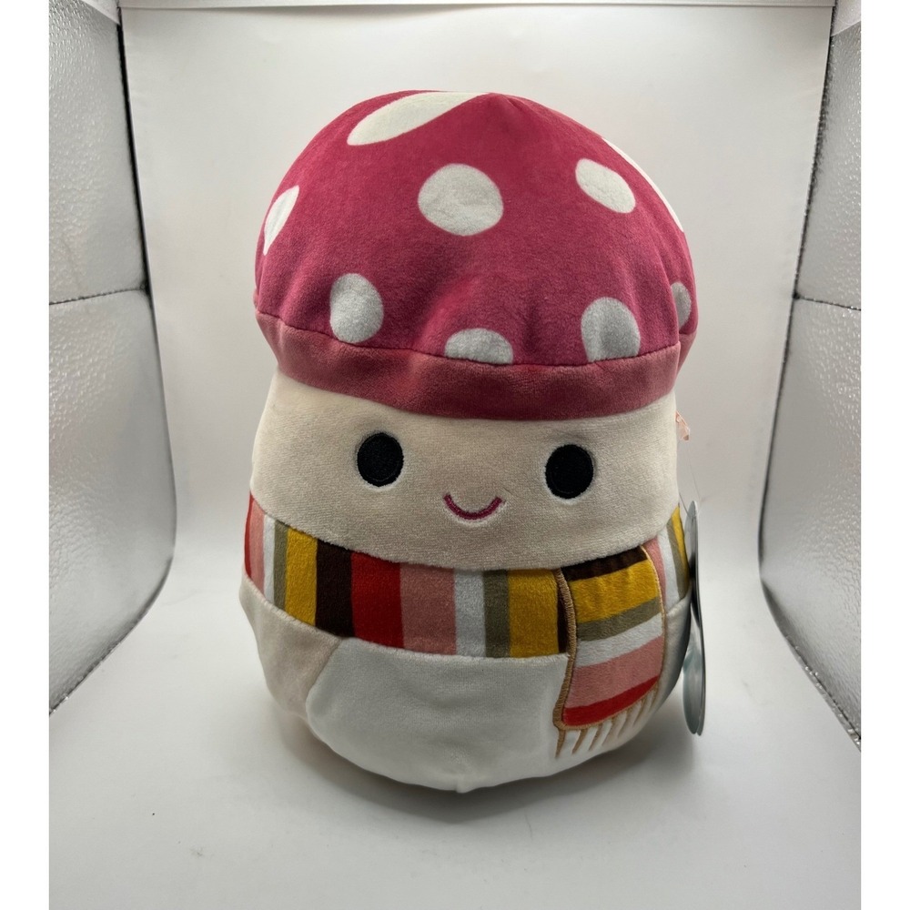Squishmallows Malcolm the Mushroom Scarf Plush Toy Stuffed‎ Animal